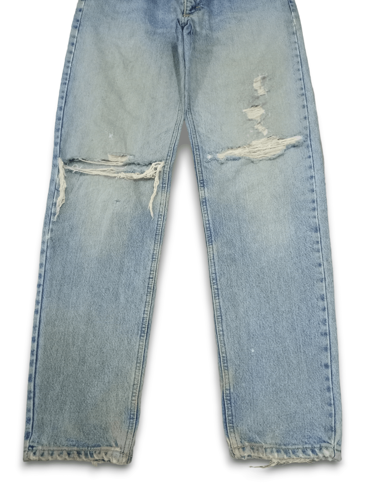 Lee Vintage Lee Riders Sanforized Faded Distressed Jeans 28x30 Size US 28 / EU 44 - 6 Thumbnail