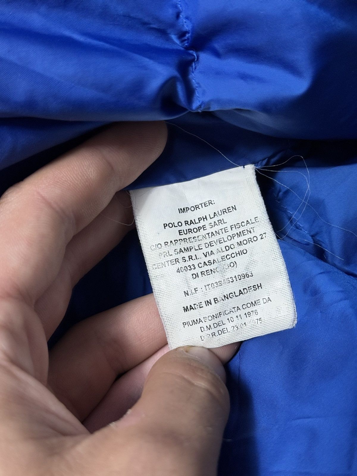 Polo Ralph Lauren Polo Ralph Lauren Vintage Down Jacket Men's size L Size US L / EU 52-54 / 3 - 14 Thumbnail