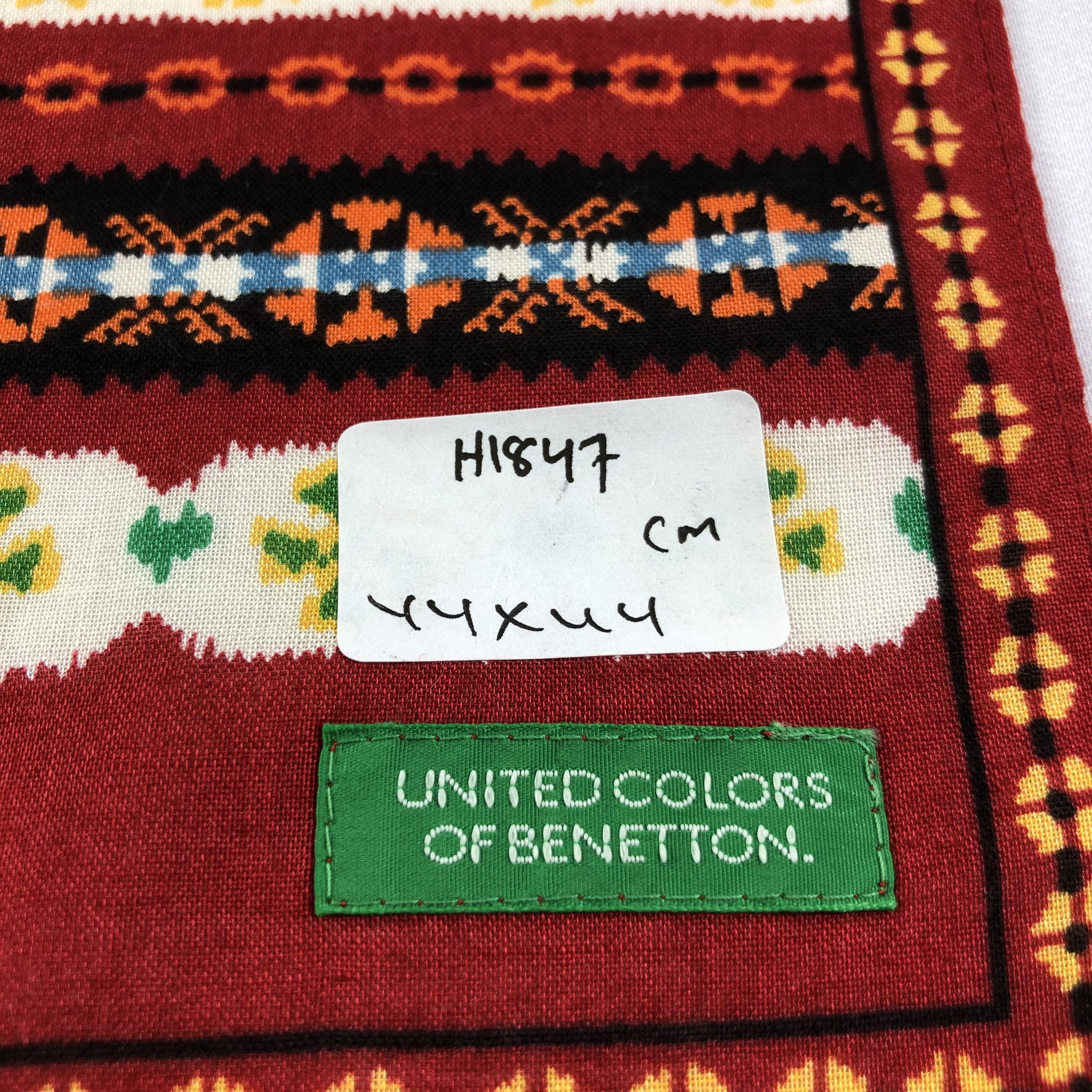 United Colors Of Benetton United Colors of Benetton Handkerchief Bandana H1847 Size ONE SIZE - 5 Thumbnail