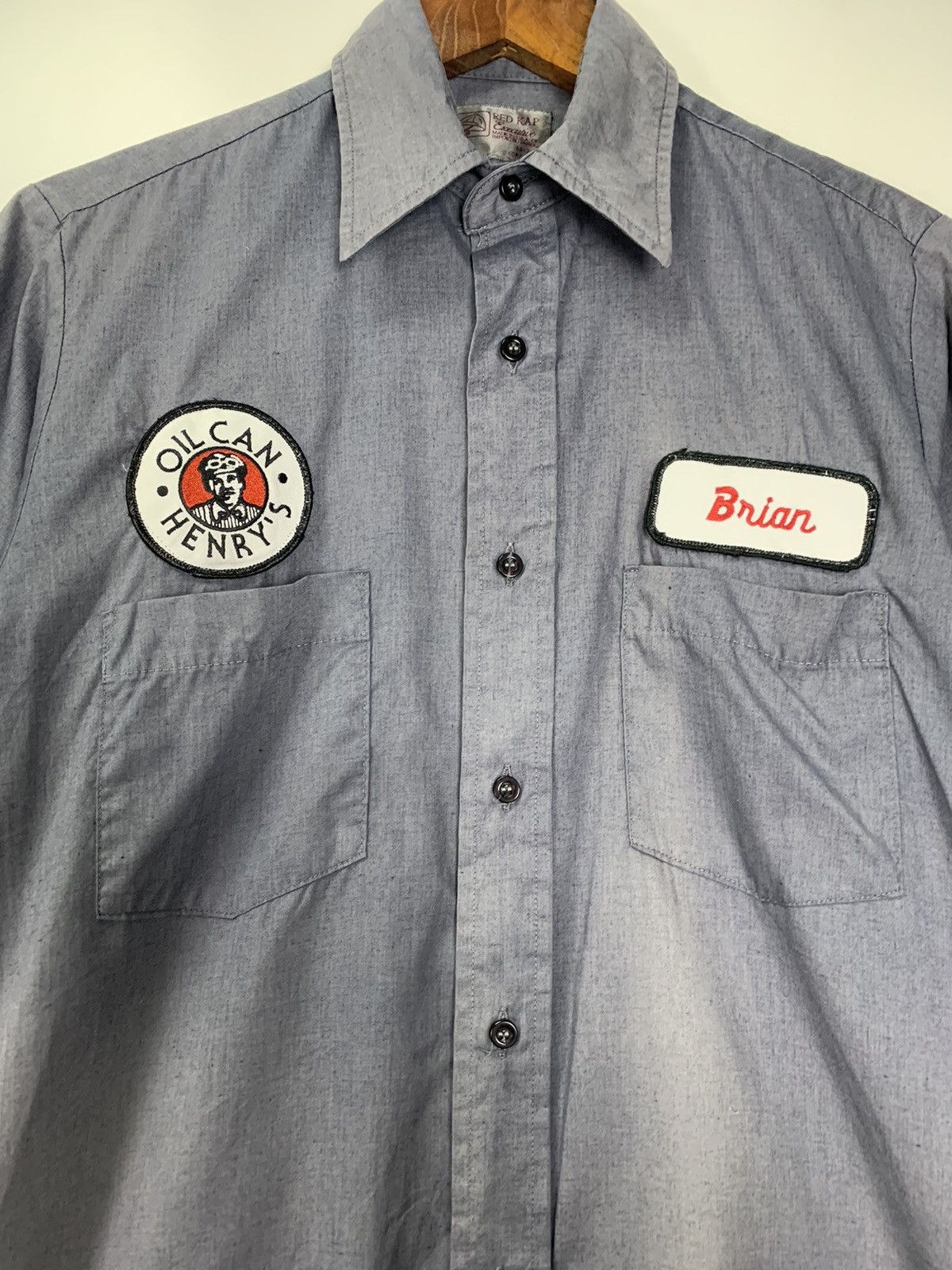 Japanese Brand × Vintage Vintage oil can henry’s button up Size US XXS / EU 40 - 3 Thumbnail