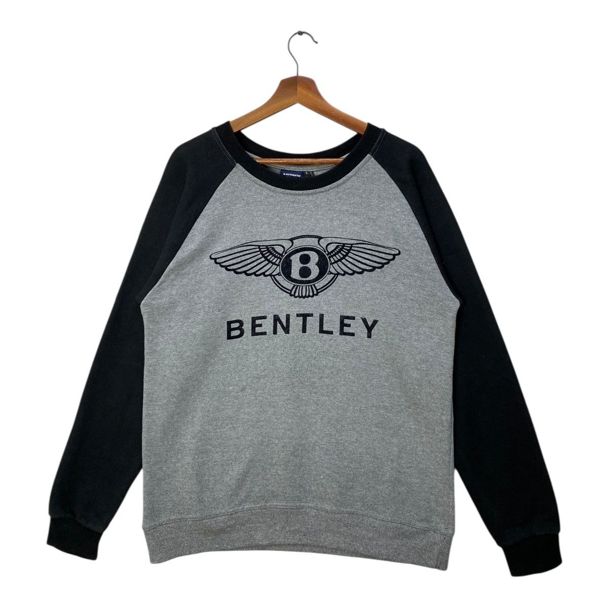 Bentley Vintage Bentley Sweatshirt Big Logo Jumper Crewneck Size L Size US L / EU 52-54 / 3 - 1 Thumbnail