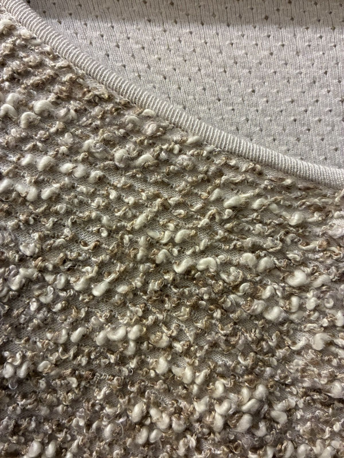 Max Mara Short Sleeve Boucle Cardi Size L / US 10 / IT 46 - 3 Thumbnail
