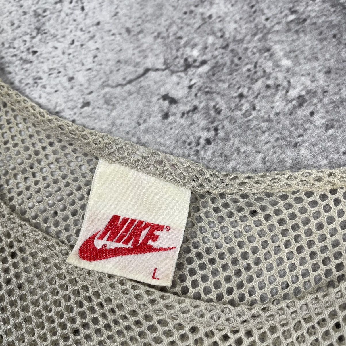Nike × Vintage Vintage 80s Nike Mesh Tank Top Tee Size US L / EU 52-54 / 3 - 8 Thumbnail