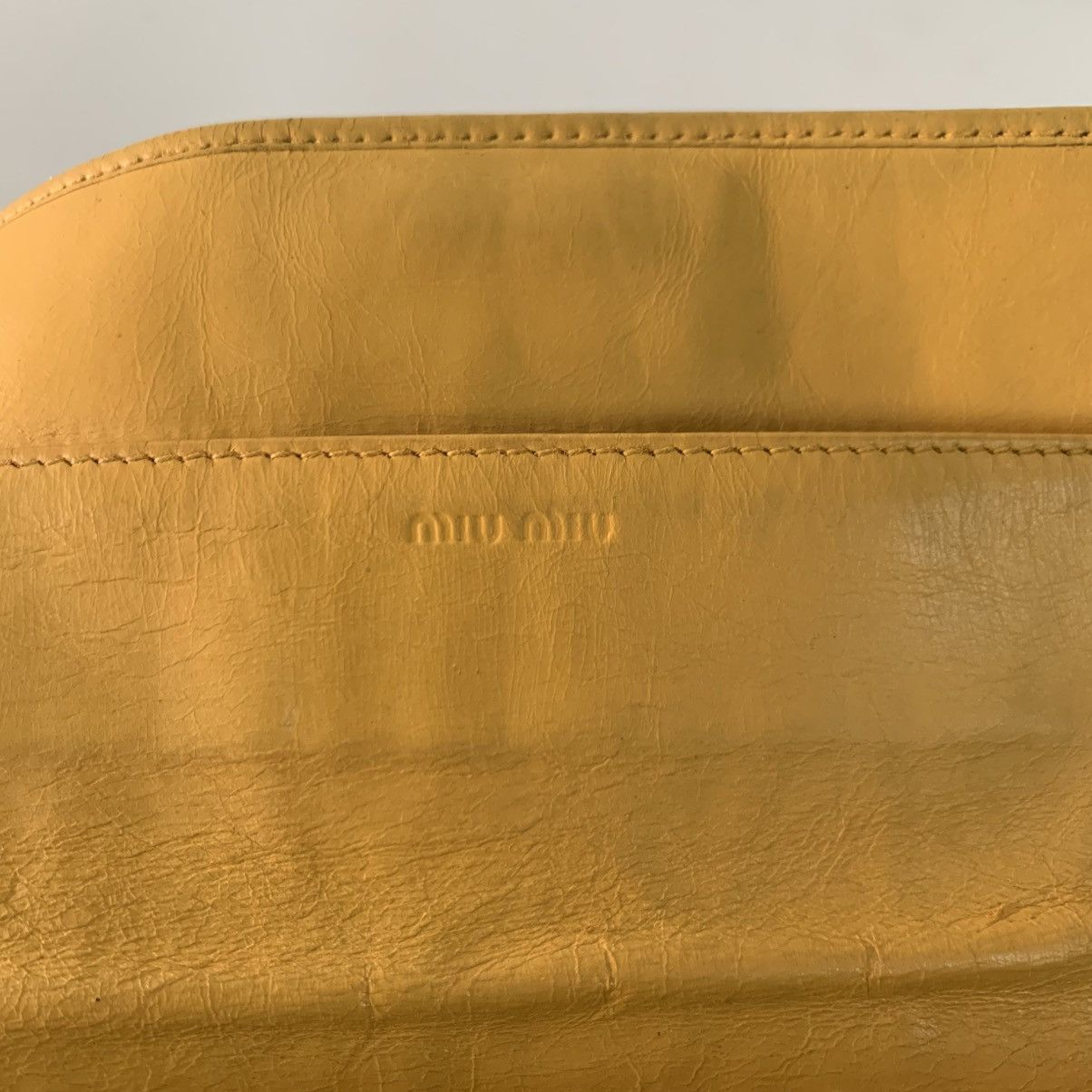 Miu Miu Miu Miu Leather Long Wallet Size ONE SIZE - 10 Thumbnail