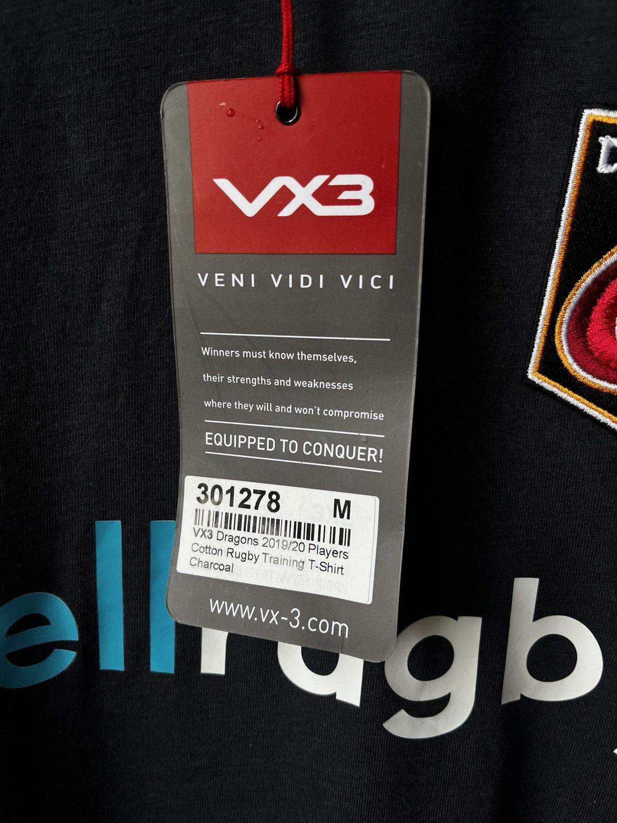 Rugby Ralph Lauren DRAGONS RFC WALES NEWPORT GWENT SHIRT JERSEY RUGBY VX3 Size US M / EU 48-50 / 2 - 5 Thumbnail