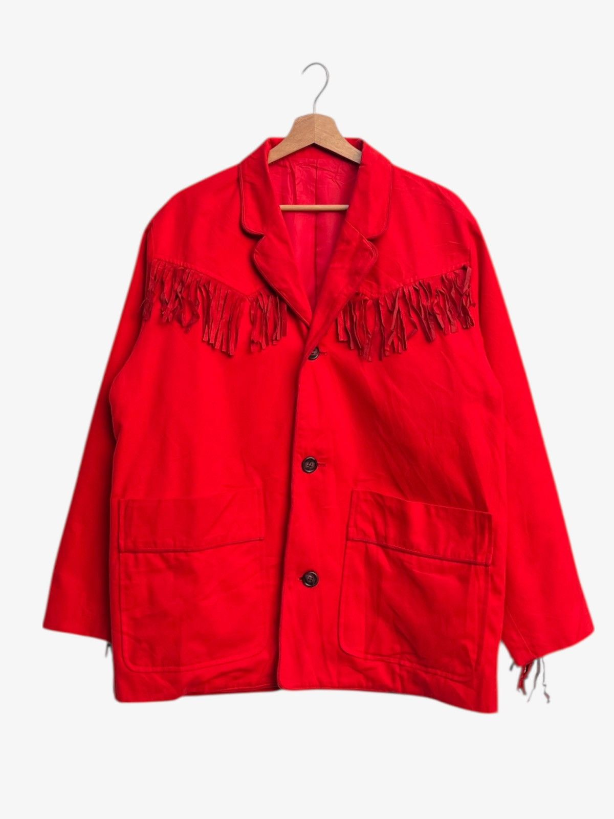 Hai Sporting Gear Vintage Hai Sporting Gear Western Fringe Jacket Size US M / EU 48-50 / 2 - 2 Thumbnail