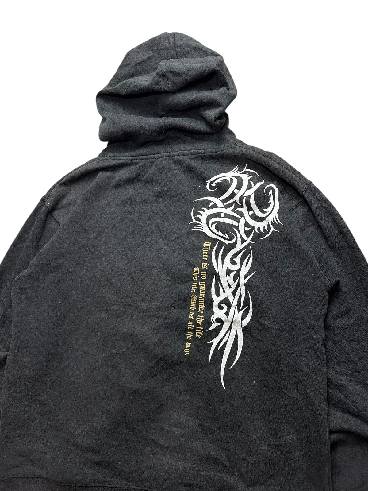 Hysteric Glamour BULLET NOISE SICK FADED DIABOLIC MASTER HOODIE TRIBAL POEM Size US L / EU 52-54 / 3 - 4 Thumbnail