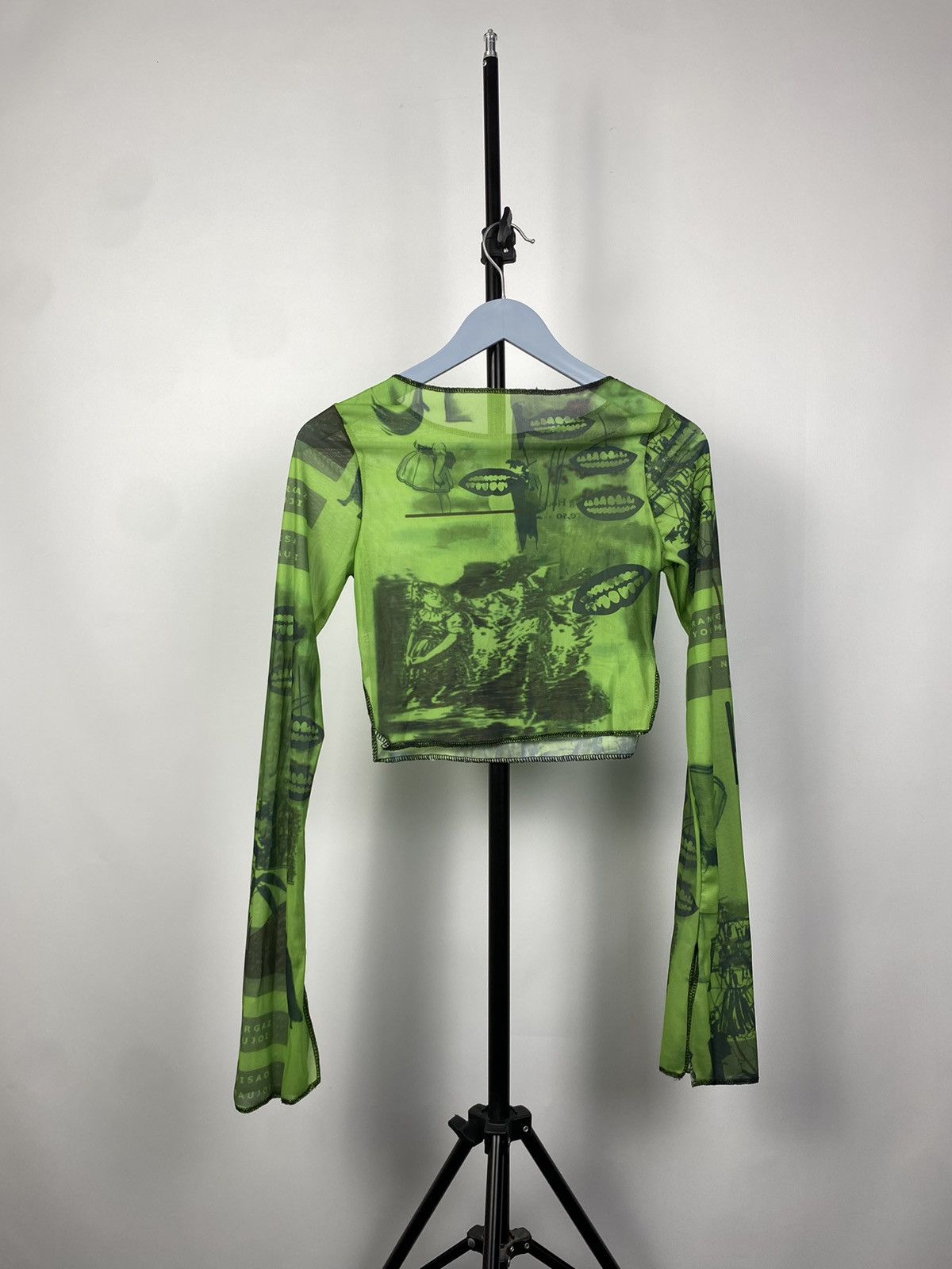 Designer × Japanese Brand Save The Queen Jean Paul Gaultier Style Mesh Top Blouses Size M / US 6-8 / IT 42-44 - 5 Thumbnail
