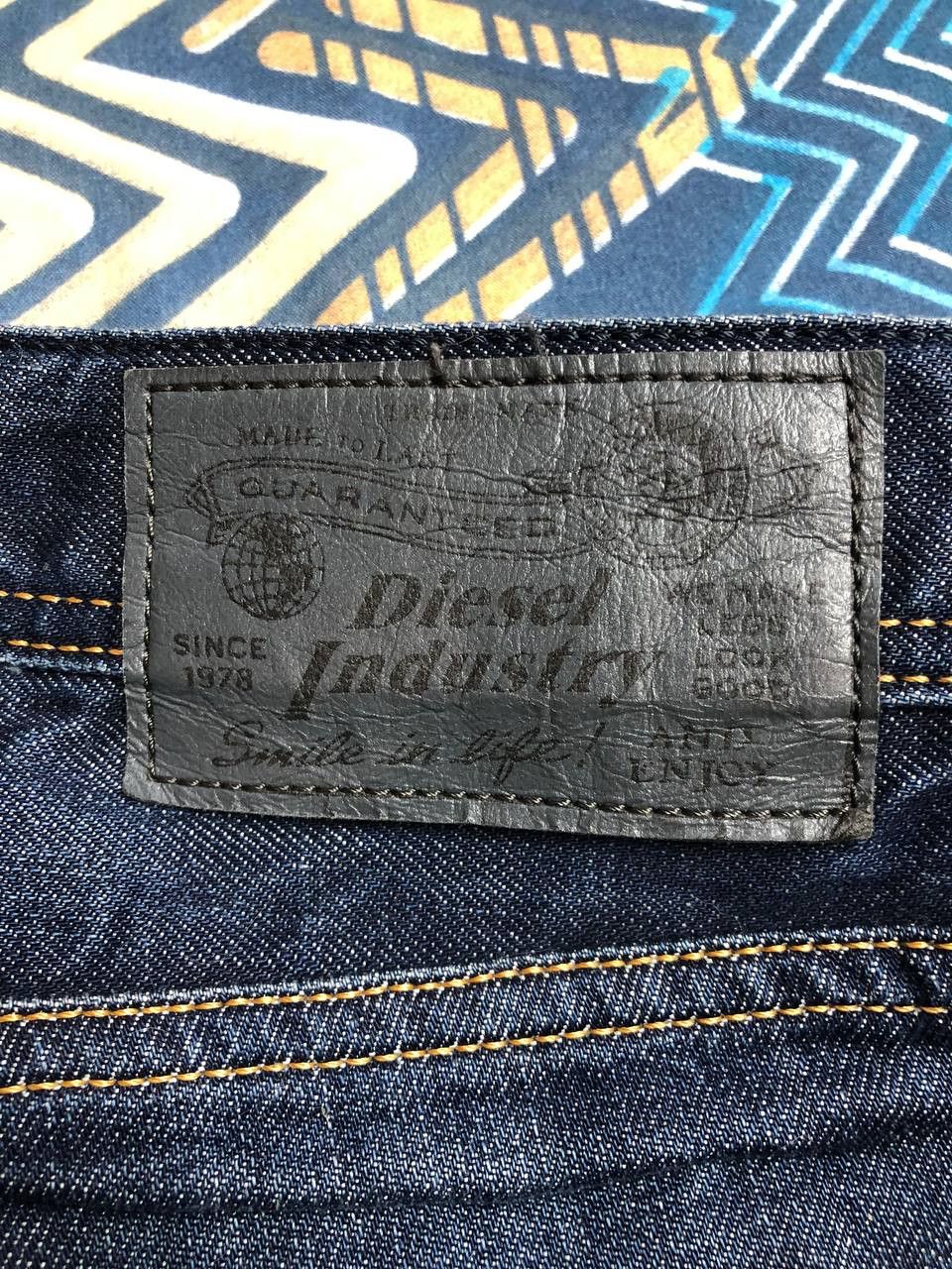 Diesel × Vintage Vintage Diesel 90’s Y2K Style Baggy Wide Denim Jeans Pants Size US 34 / EU 50 - 5 Thumbnail