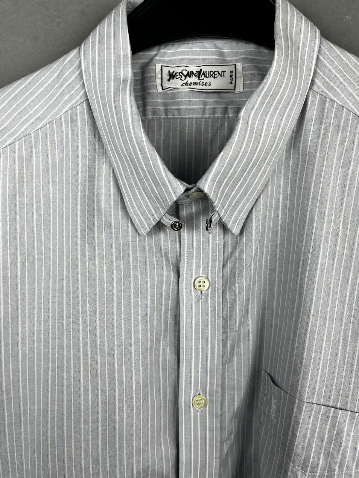 Saint Laurent Paris Yves Saint Laurent Paris archive button shirt vintage 90s Size US M / EU 48-50 / 2 - 15 Thumbnail