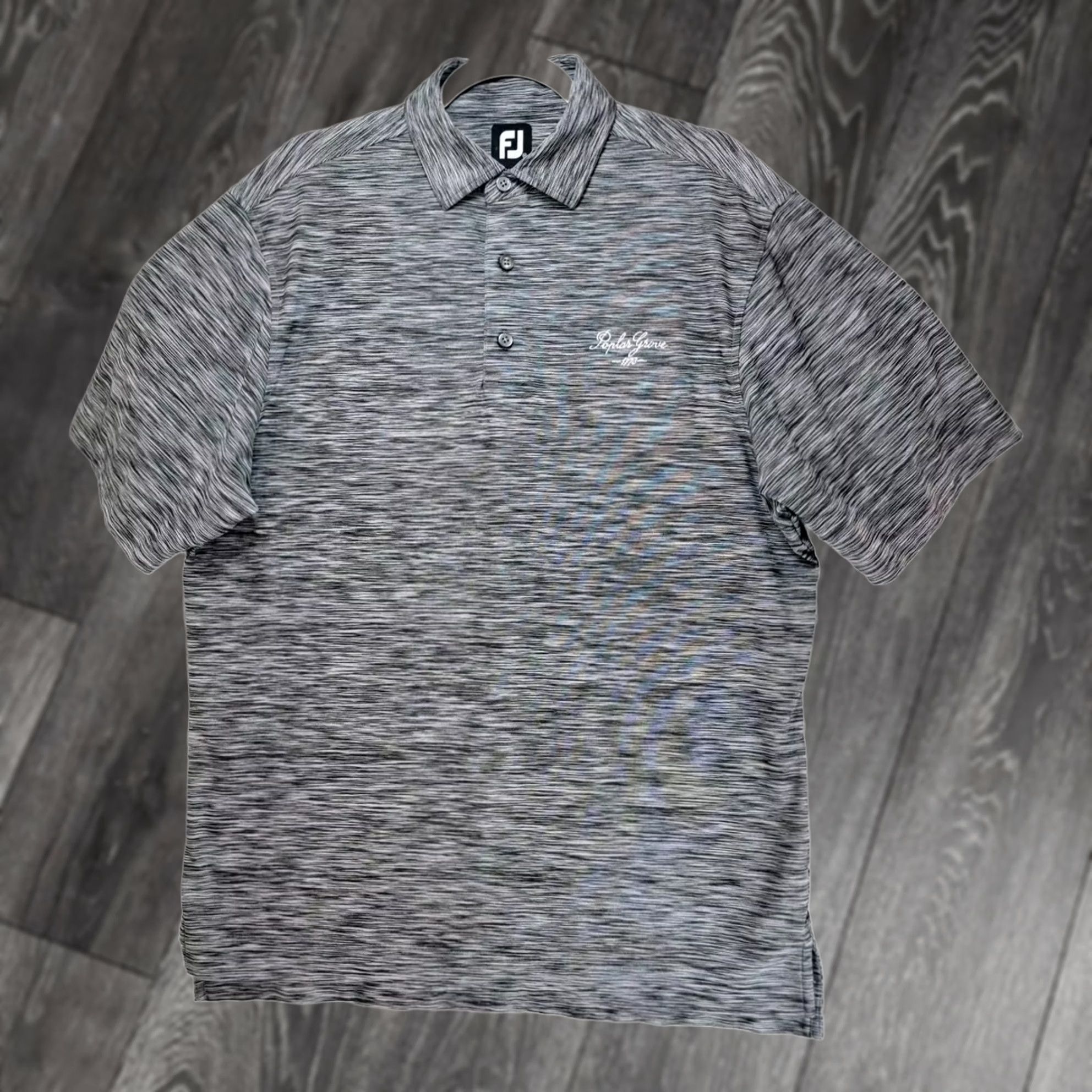 Footjoy Footjoy FJ Polo Shirt Mens M Gray Short Sleeve Golf Poplar Grove Athletic Sports Size US M / EU 48-50 / 2 - 1 Thumbnail