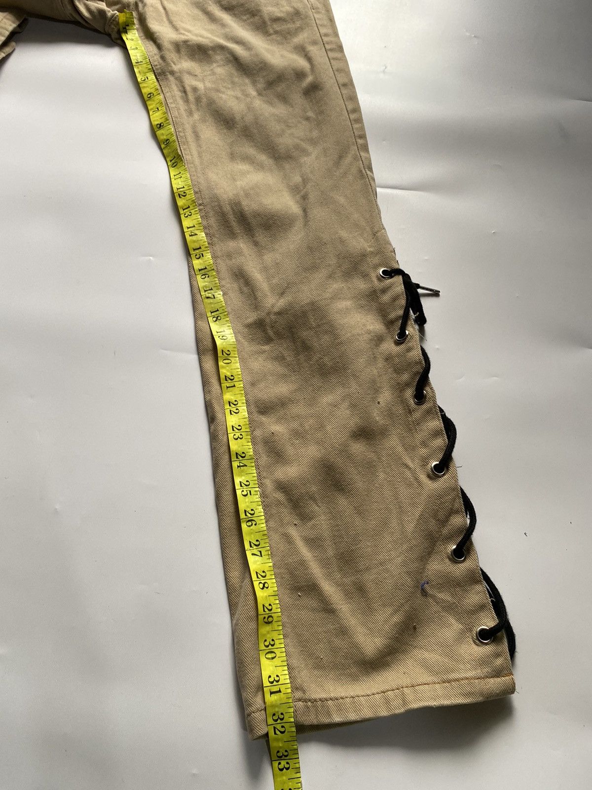 If Six Was Nine × Japanese Brand lacesup lowbox pant vkei style japanese brand Size US 31 - 11 Thumbnail