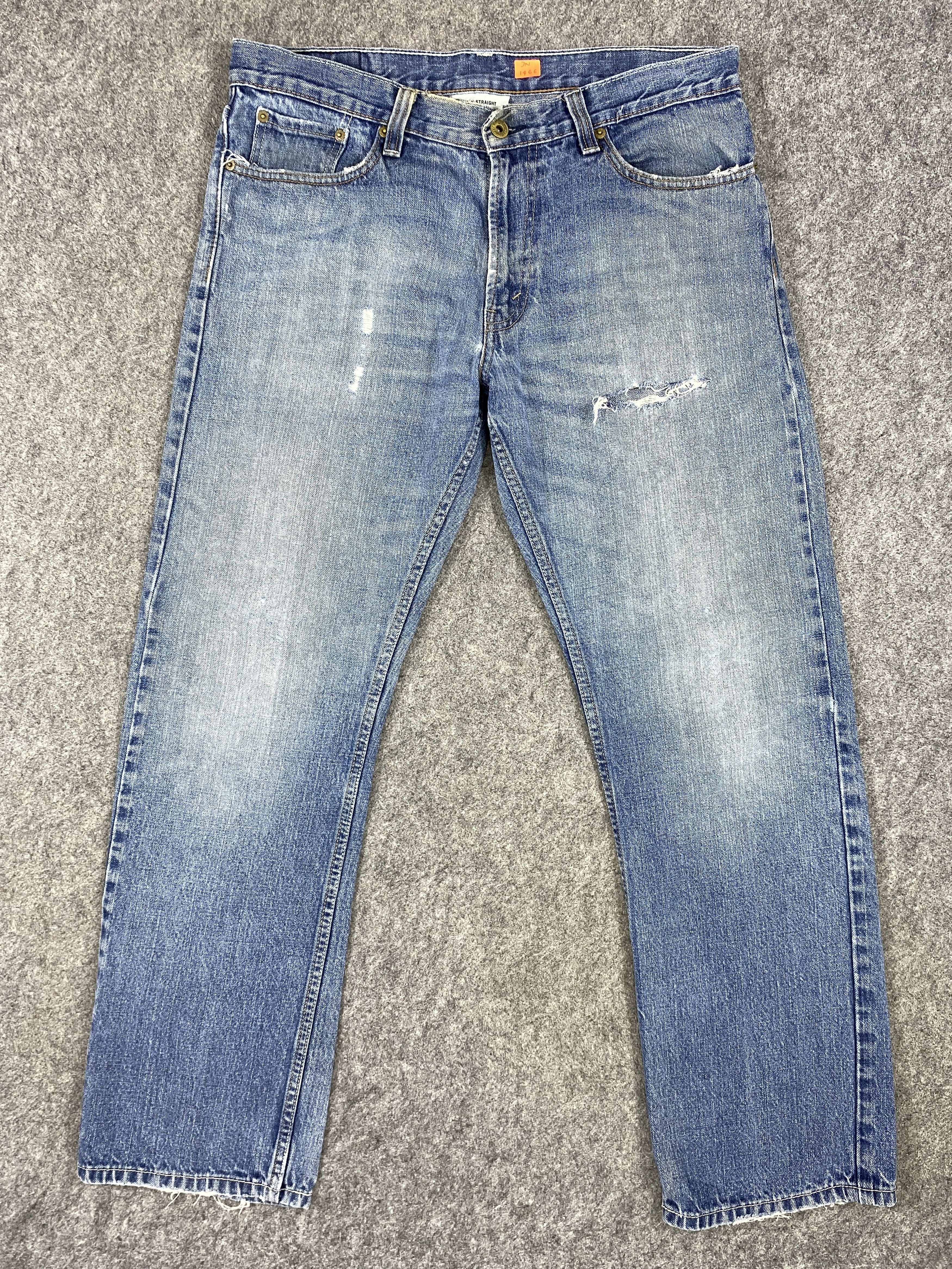 Levi's Distressed Blue Vintage Levi's 514 34x30 Denim -JN1466 Size US 34 / EU 50 - 1 Thumbnail