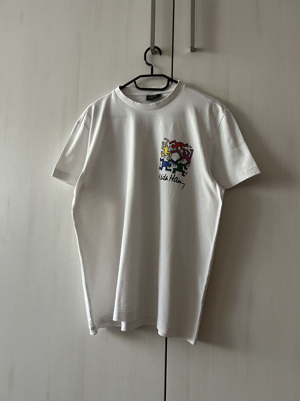 Keith Haring Vintage Keith Haring big logo shirts mens y2k Size US M / EU 48-50 / 2 - 2 Thumbnail