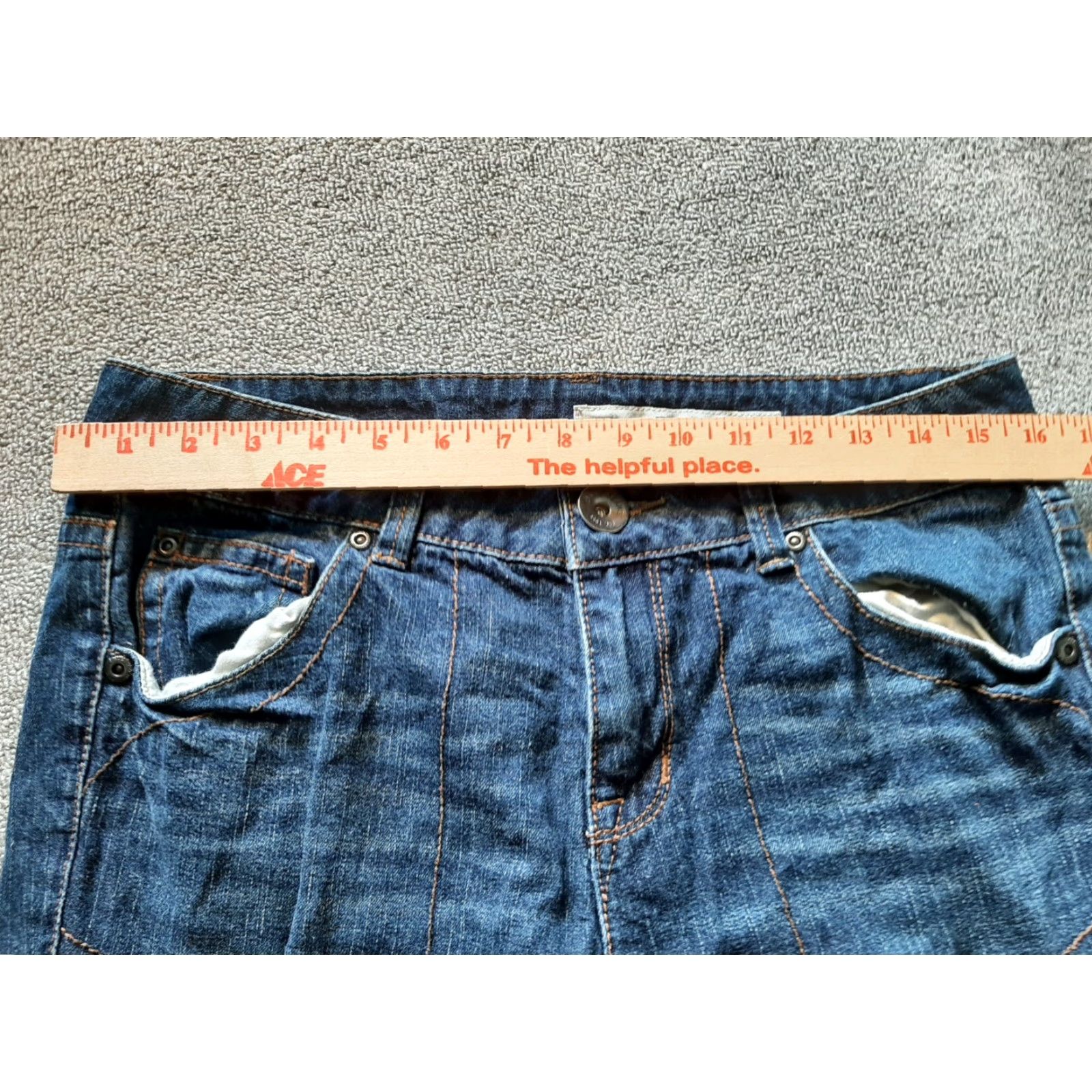 DKNY DKNY Jeans Women’s Size 6 Blue Pants Denim Cotton Blend 5-Pocket Slim Straight Regular Zip Machine Washable Womens Size 28" / US 6 / IT 42 - 3 Thumbnail