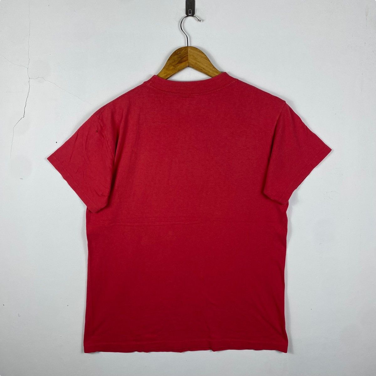 Budweiser × Vintage Vintage 80's BUDWEISER Lager Beer Faded Logo Tee Shirt Size US M / EU 48-50 / 2 - 4 Thumbnail