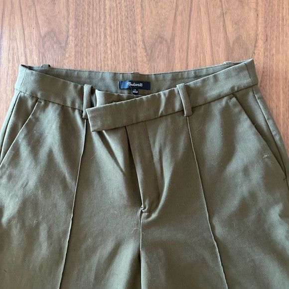 Madewell Madewell Sage Green Women's Trousers Size 28" / US 6 / IT 42 - 2 Thumbnail