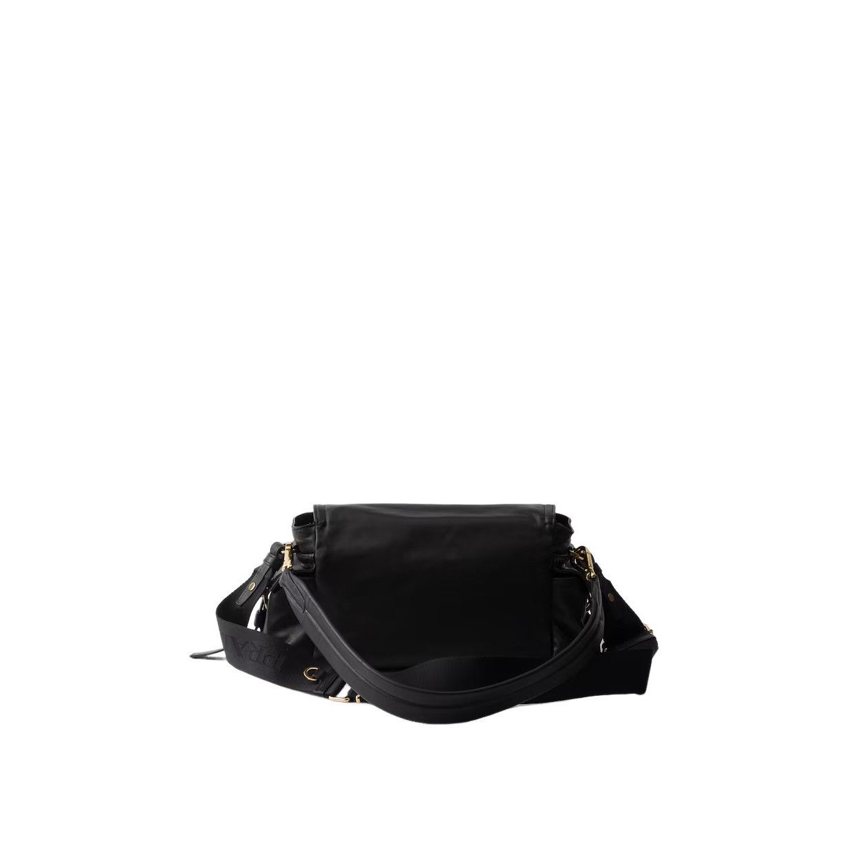 Prada PRADA Explore Medium $3650 Black Nappa Leather Shoulder Bag Size ONE SIZE - 3 Thumbnail