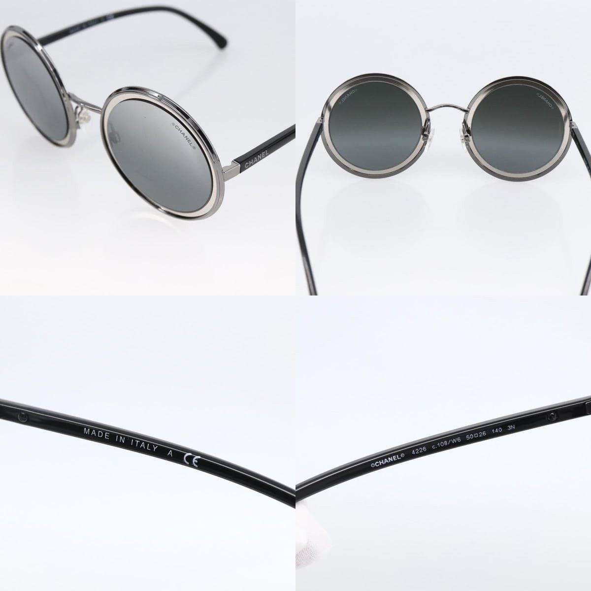 Chanel Chanel CC Metal Sunglasses Size ONE SIZE - 4 Thumbnail