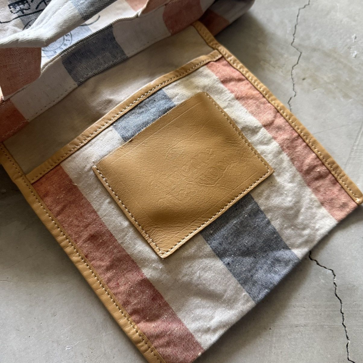 Vivienne Westwood Vivienne Westwood S/S 2019 London Canvas Tote Hand Bag Size ONE SIZE - 10 Thumbnail