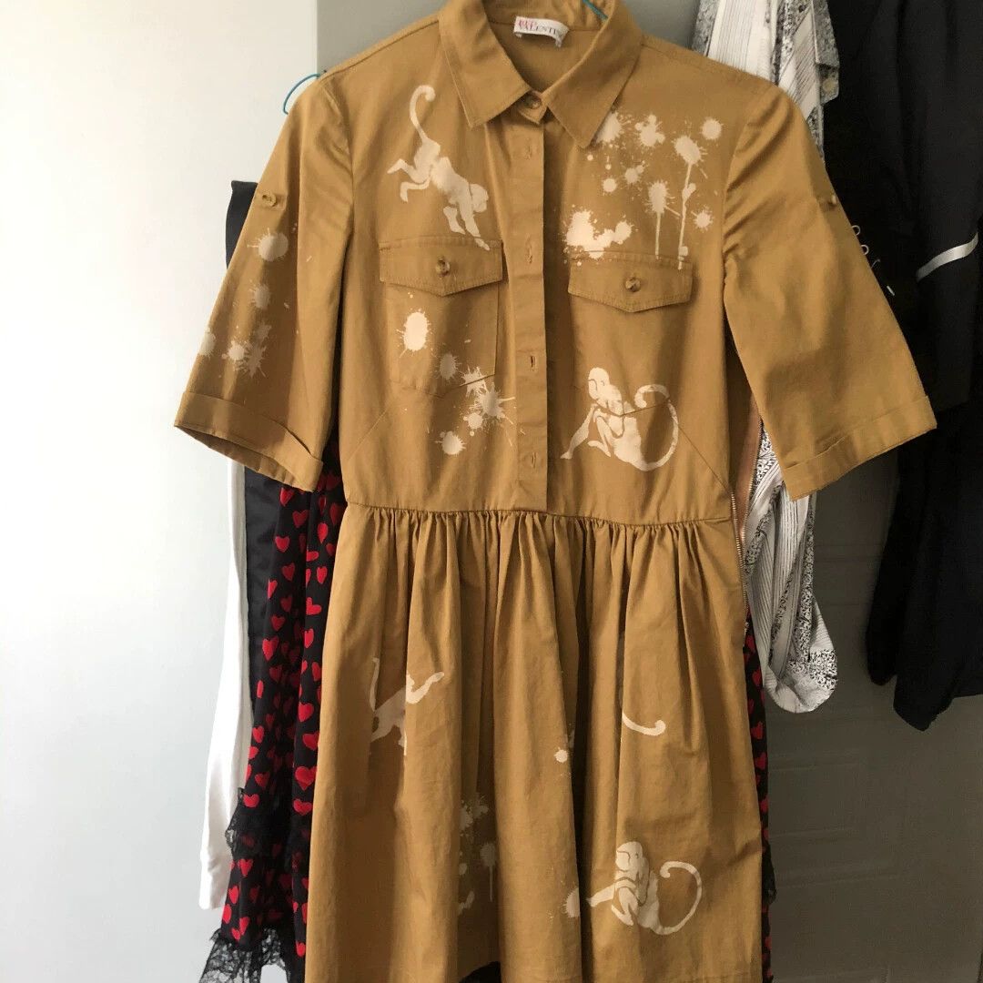 Redvalentino Printed Shirt Dress - dmc