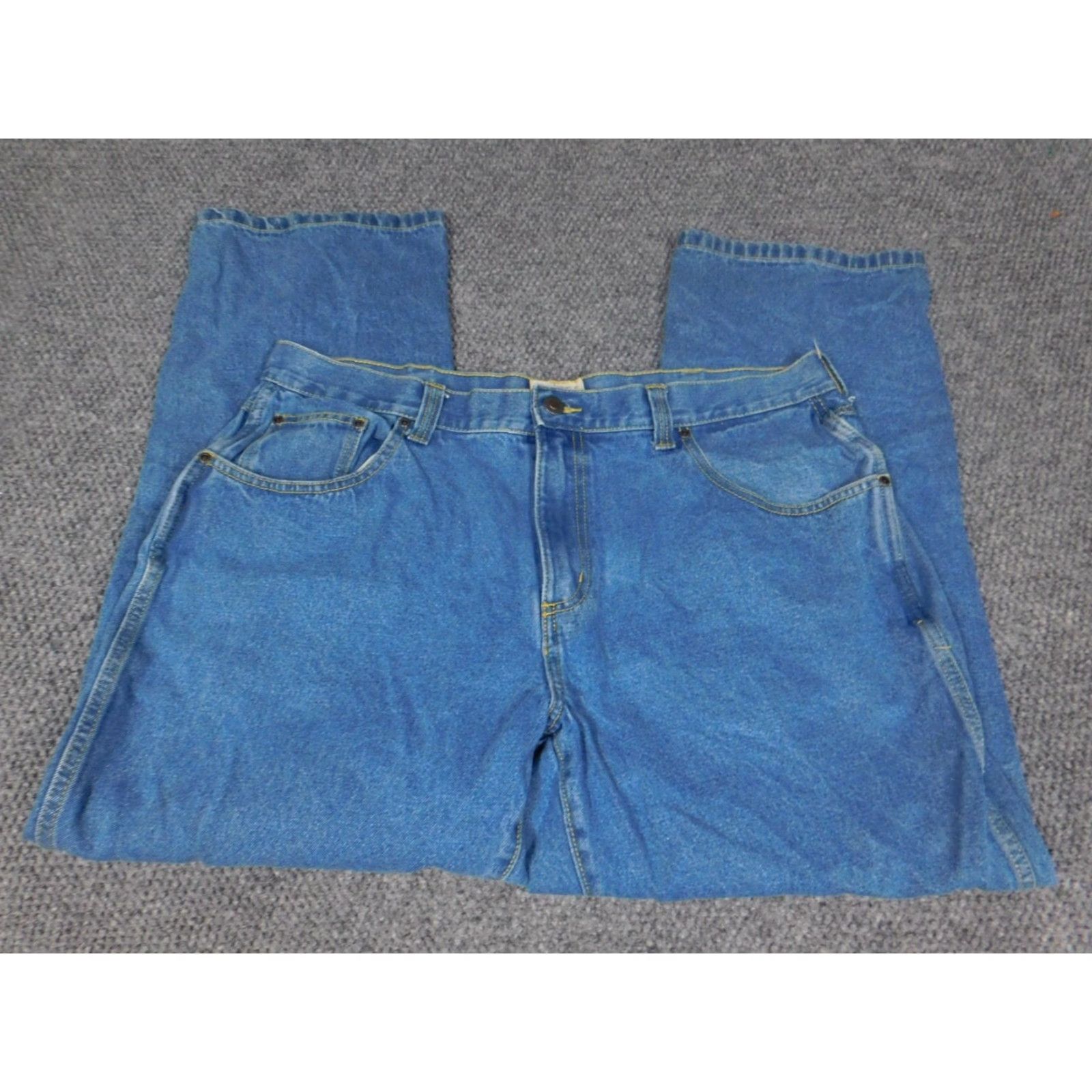 Vintage RedHead Jeans 38x29 Denim Blue Regular Straight Mens Size US 38 / EU 54 - 2 Thumbnail