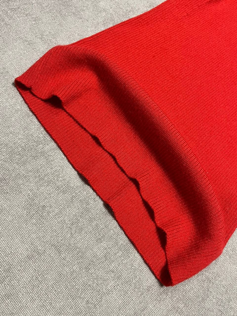 Sandro Sandro Paris Women`s Red Knit Sweater Tops Size 1 Size S / US 4 / IT 40 - 7 Thumbnail