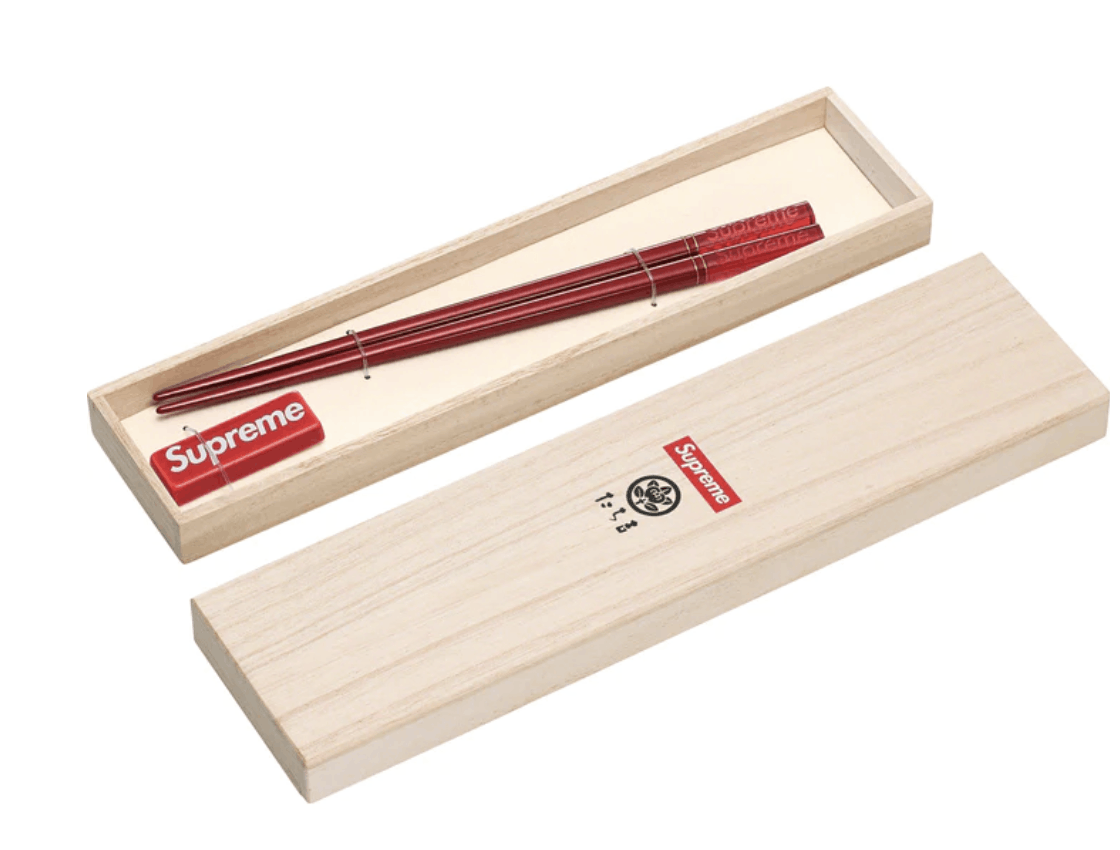 Supreme chopstick set - red Size ONE SIZE - 1 Preview