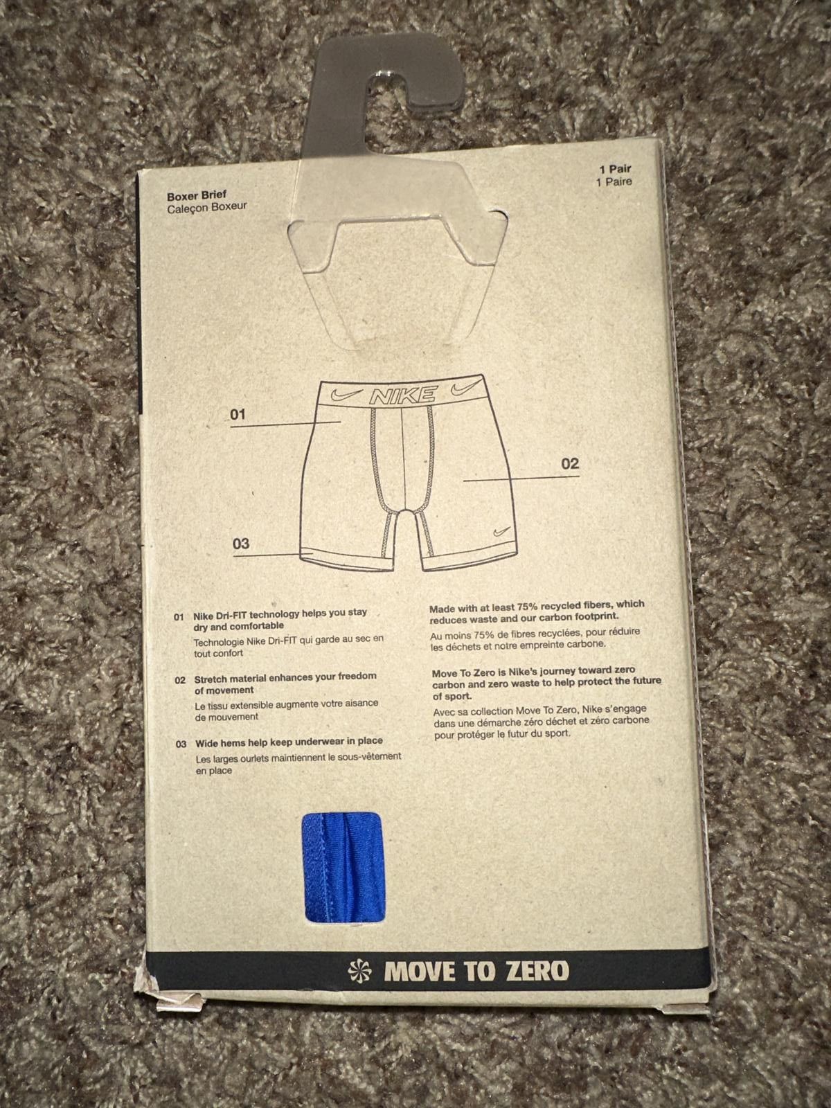 Nike Nike Men’s Dri-FIT Essential Micro Boxer Briefs Size ONE SIZE - 2 Thumbnail