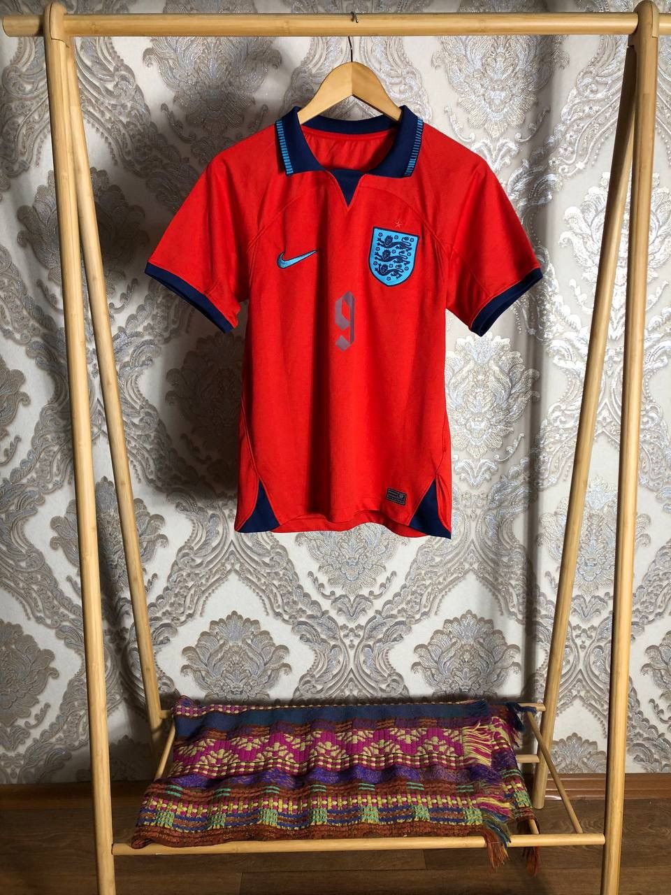 Nike VINTAGE NIKE ENGLAND SOCCER JERSEY RETRO BEYERN BLOKE Y2K Size US S / EU 44-46 / 1 - 1 Thumbnail