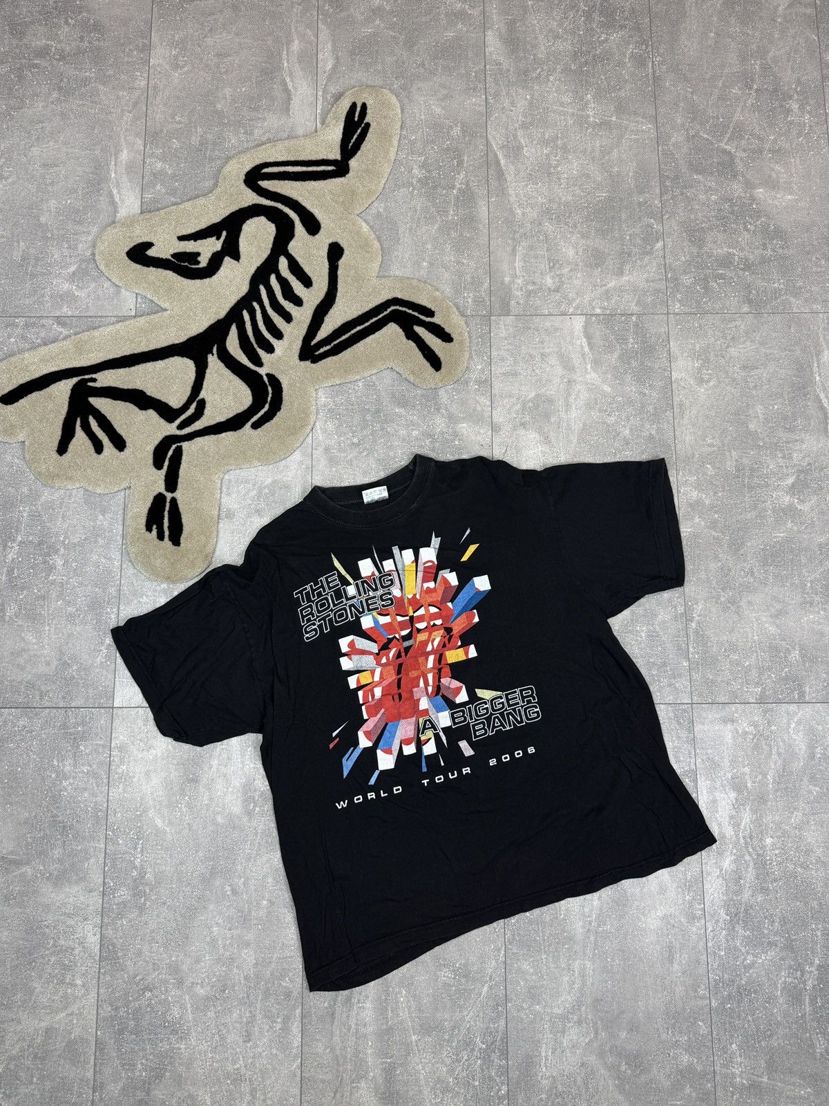 Band Tees Mens Vintage The Rolling Stones T-shirt 2006 rock tee band Size US XL / EU 56 / 4 - 1 Thumbnail