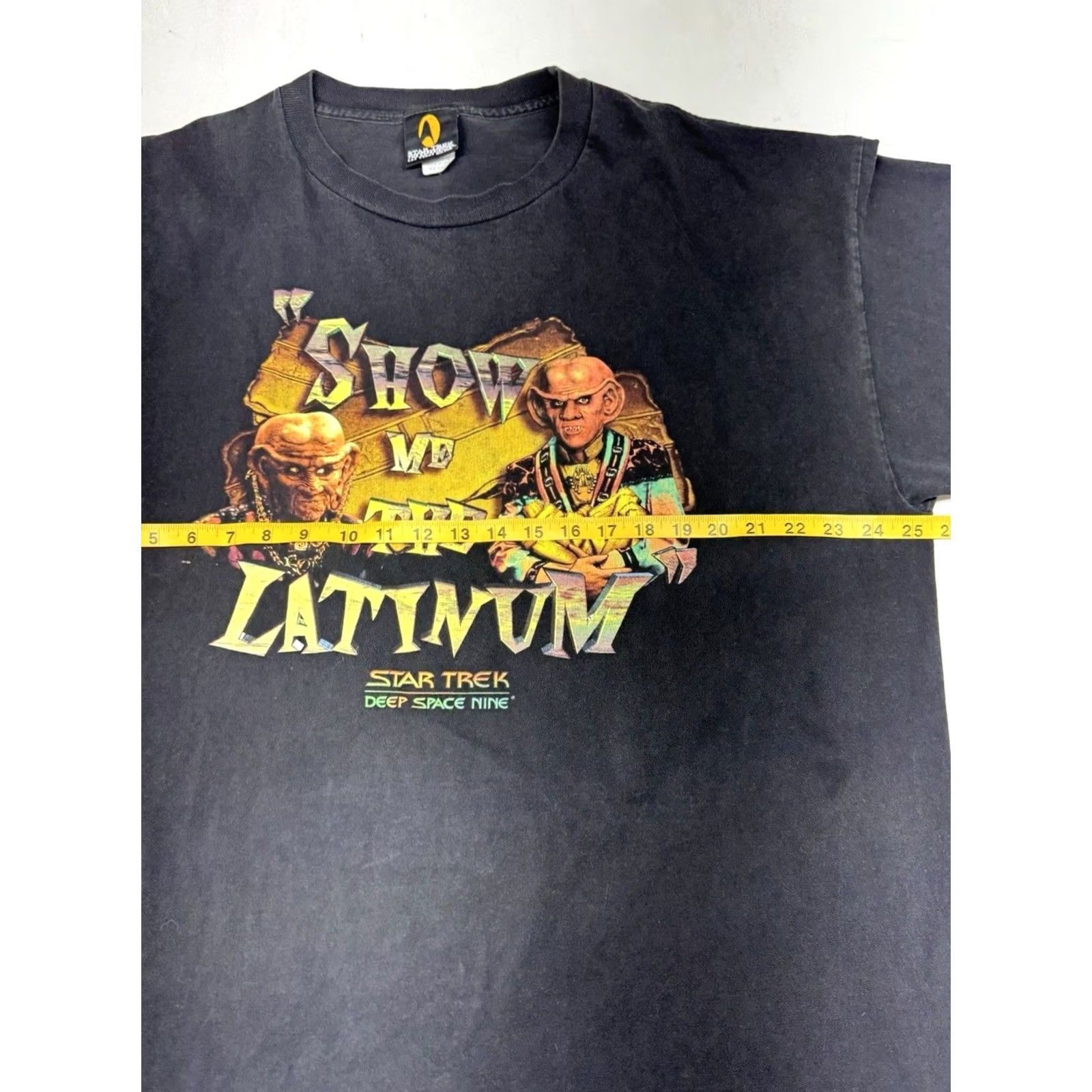 Vintage VINTAGE Star Trek Las Vegas “Show Me The Latinum” Short Sleeve Shirt Black Mens XXL 1997 Size US XXL / EU 58 / 5 - 4 Thumbnail