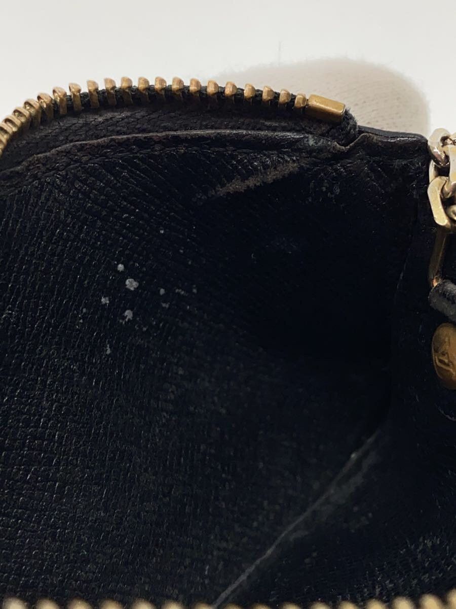 Louis Vuitton Louis Vuitton Leather Coin Case Black Size ONE SIZE - 7 Thumbnail