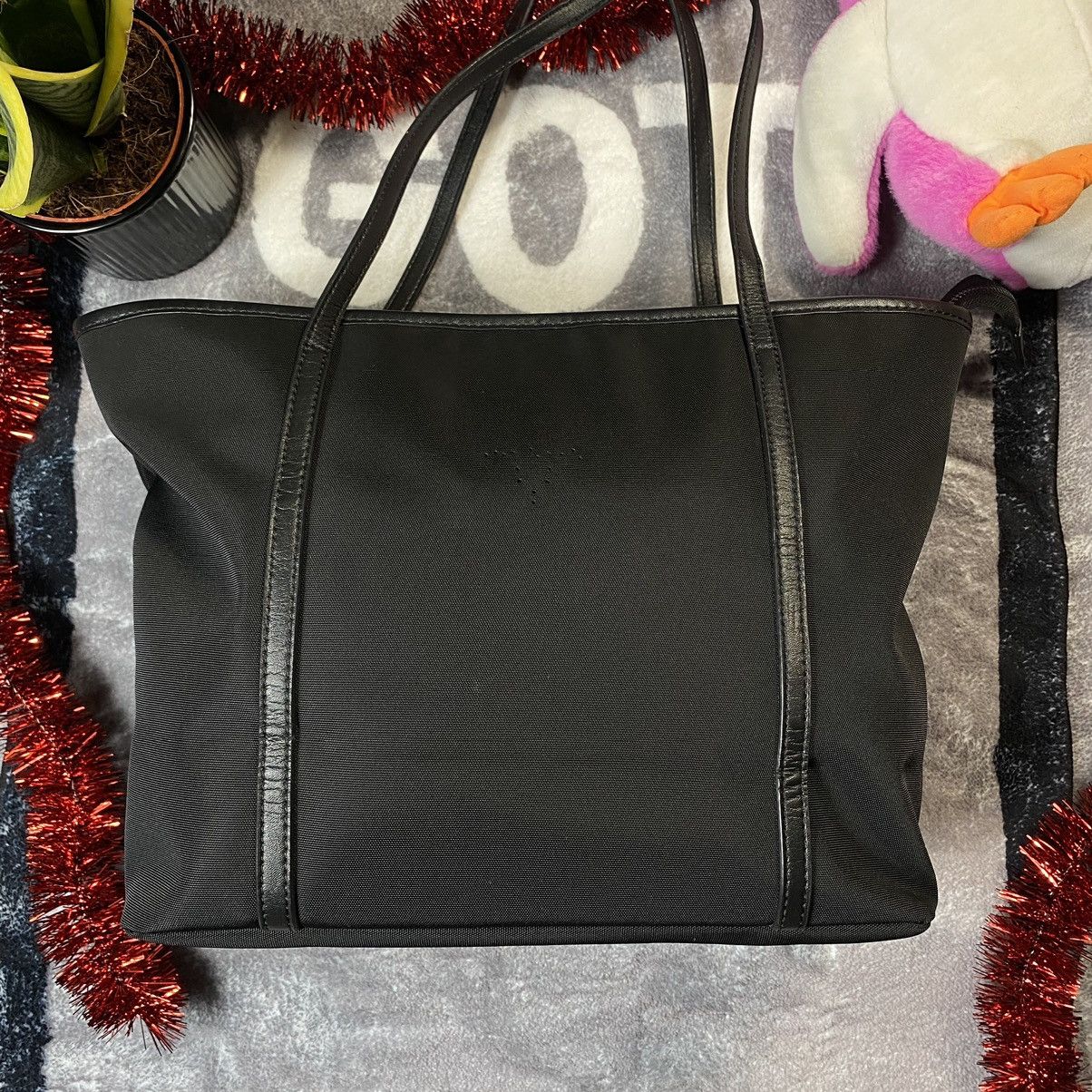 PRADA HAND BAG PURSE TRIANGLE LOGO CYBER Y2K VINTAGE