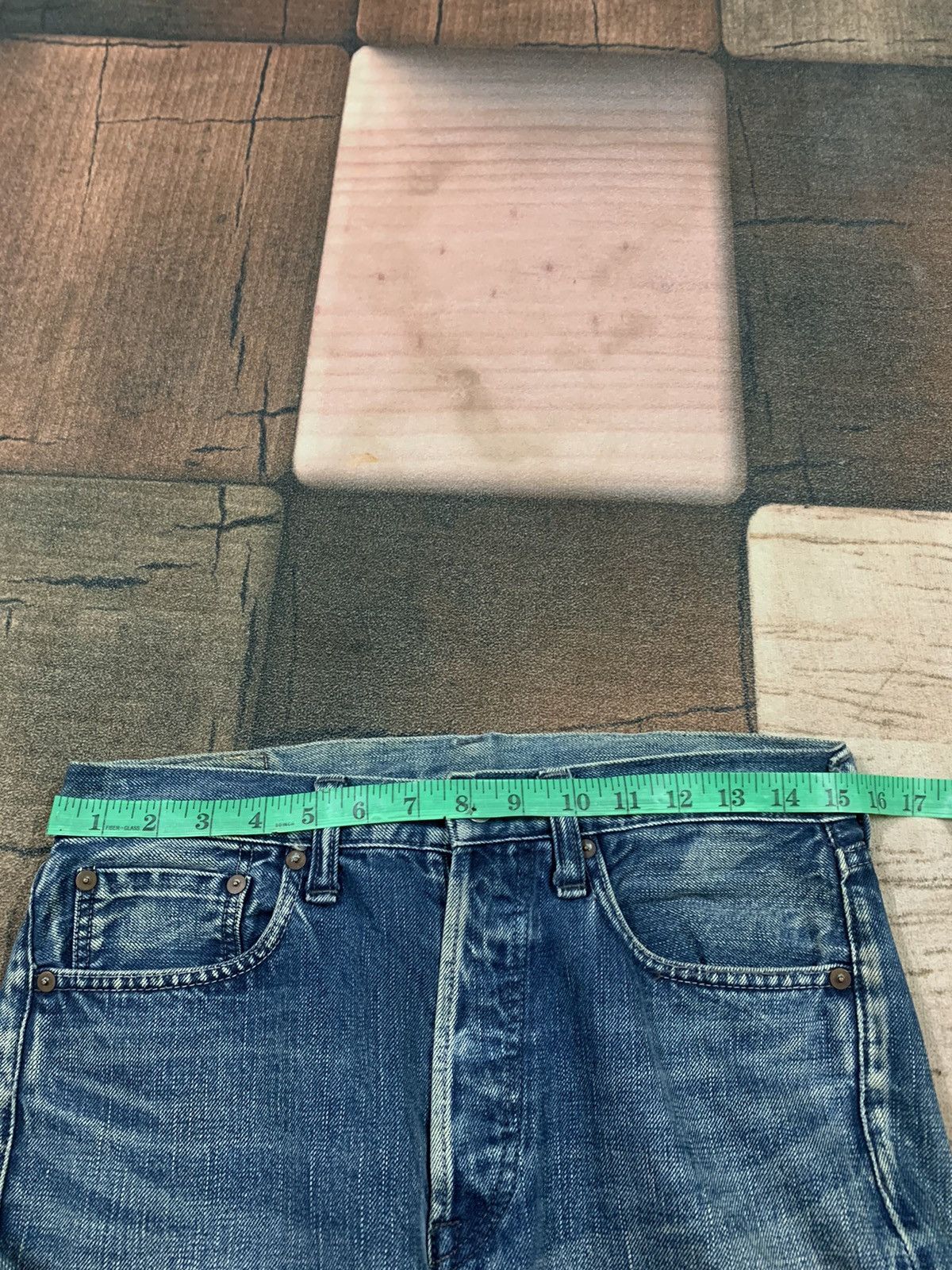 45rpm × Japanese Brand 🇯🇵RUSTY FADED selvedge ‘R’ by 45rpm vintage jeans Size US 30 / EU 46 - 17 Thumbnail