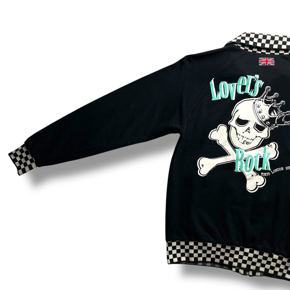 Super Lovers 🇯🇵☠️ LOVERS ROCK SUPER LOVERS SKULL PUNK GOTHIC JACKET Size US M / EU 48-50 / 2 - 15 Thumbnail