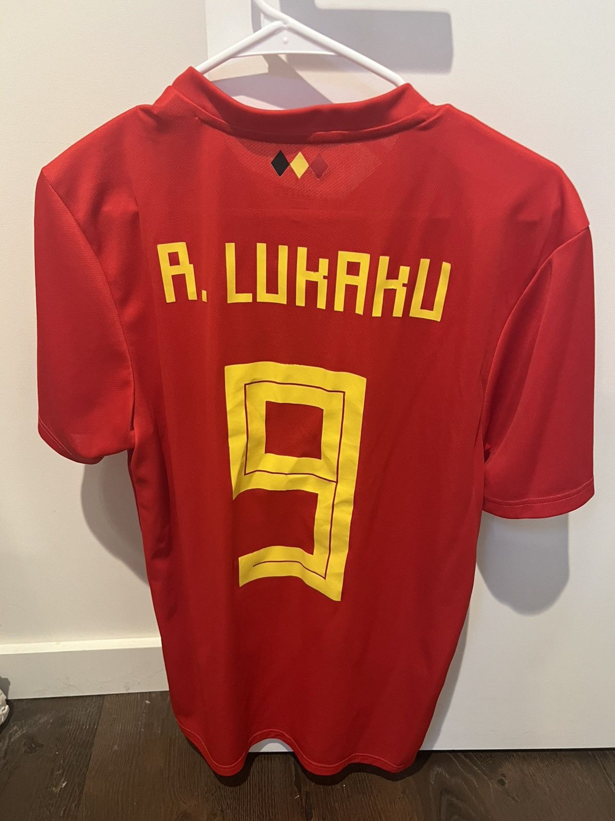 Adidas Lukaku Belgium Jersey World Cup Size US M / EU 48-50 / 2 - 5 Thumbnail