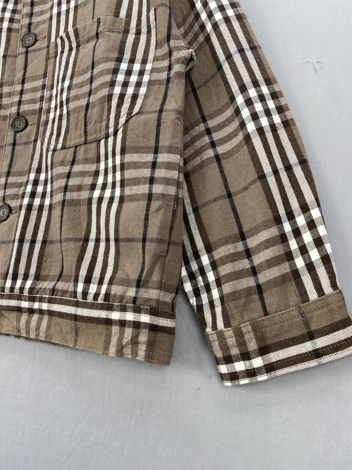 GU GU Nova Check Double Pocket Button Up Jacket Size US L / EU 52-54 / 3 - 3 Thumbnail