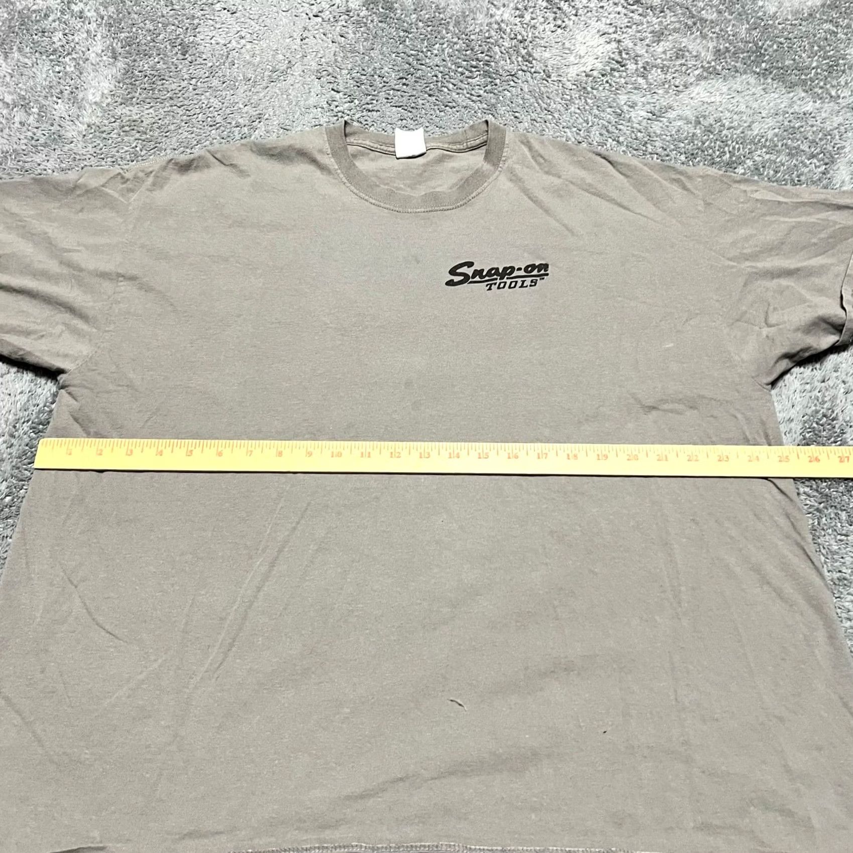 Vintage SnapOn Tools Shirt Mens XXL Gray Tee Graphic Print Size US XXL / EU 58 / 5 - 6 Thumbnail