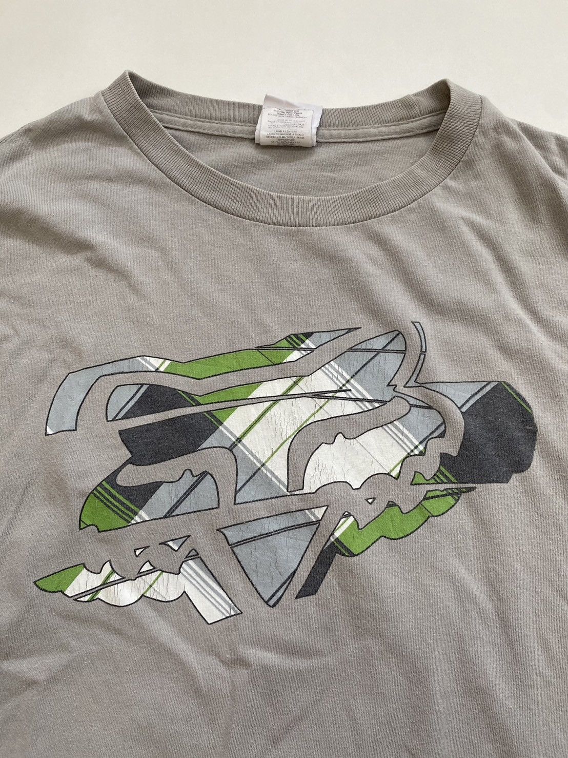 Fox Racing !3For$100 Ship! Crazy Y2K Fox Racing Graphic Tee Size US L / EU 52-54 / 3 - 2 Thumbnail
