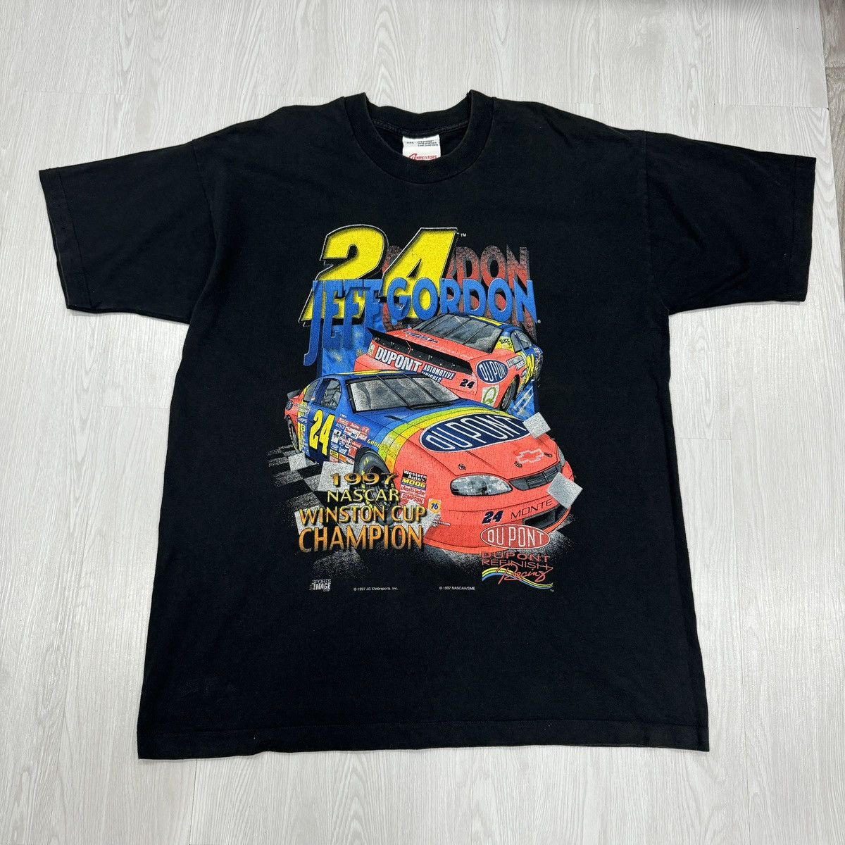 NASCAR × Vintage Vintage NASCAR No.24 Shirt 1997 Size US XXL / EU 58 / 5 - 1 Thumbnail