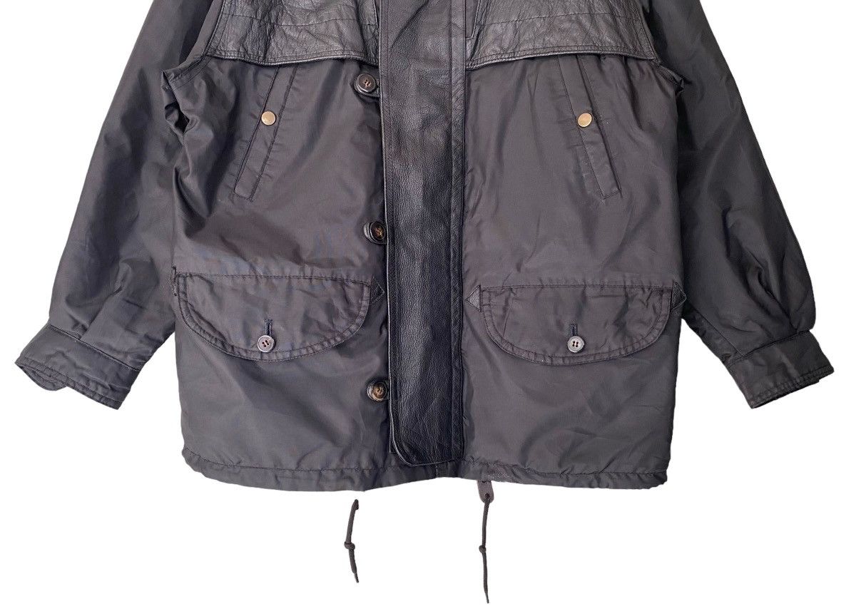 Grassroots California × If Only Was True × Vintage Vintage GRASS ROOST Leather Nylon Jacket Size US M / EU 48-50 / 2 - 5 Thumbnail