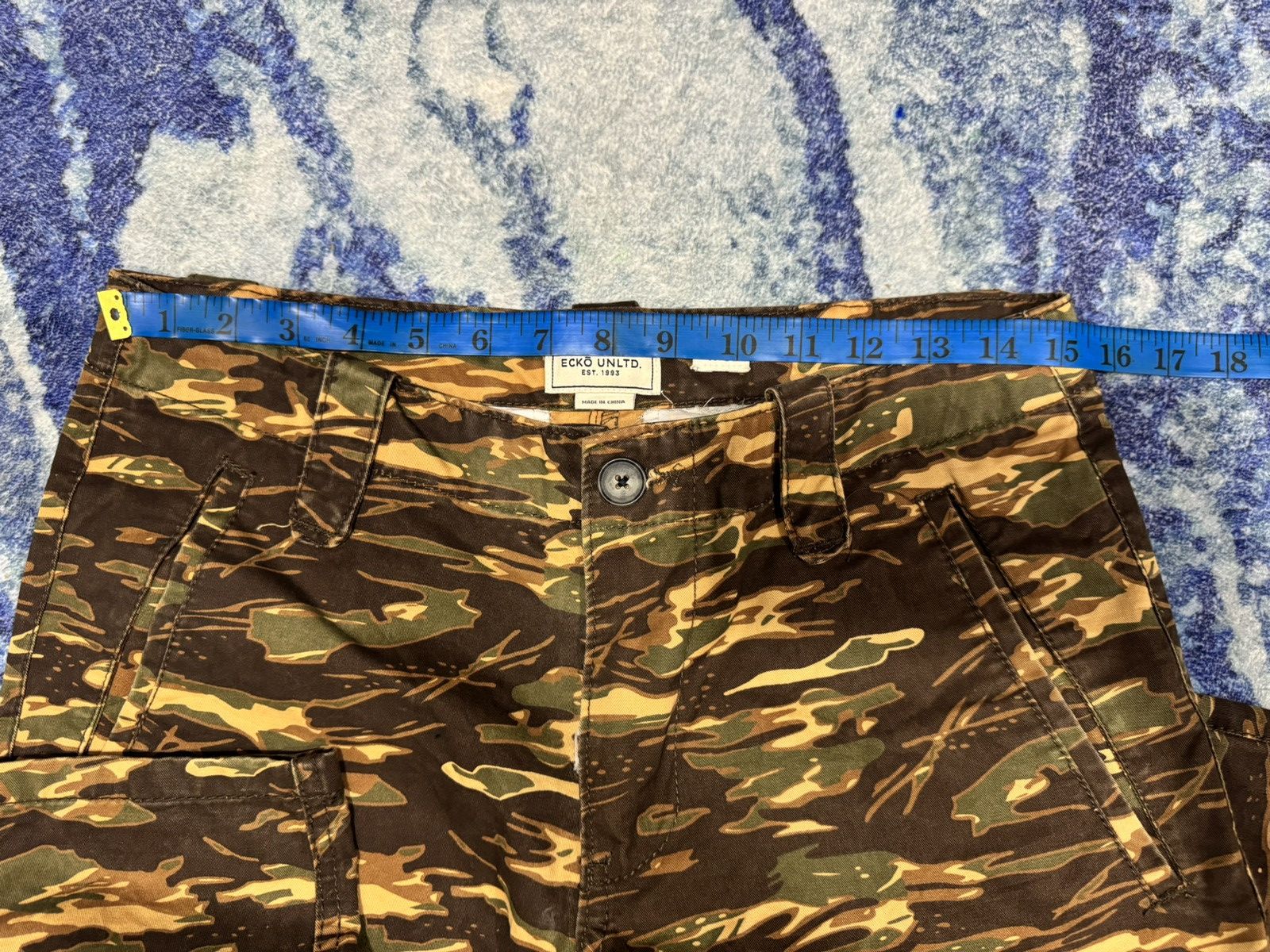 Ecko Unltd. Ecko Unltd Camo Cargo Size US 30 / EU 46 - 10 Thumbnail