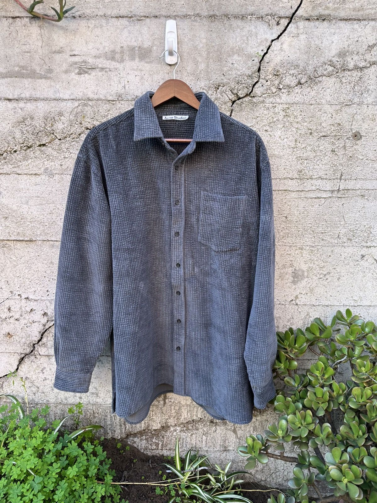 Acne Studios RARE GRAIL Acne Studios texturized corduroy Shacket Size US XL / EU 56 / 4 - 2 Thumbnail