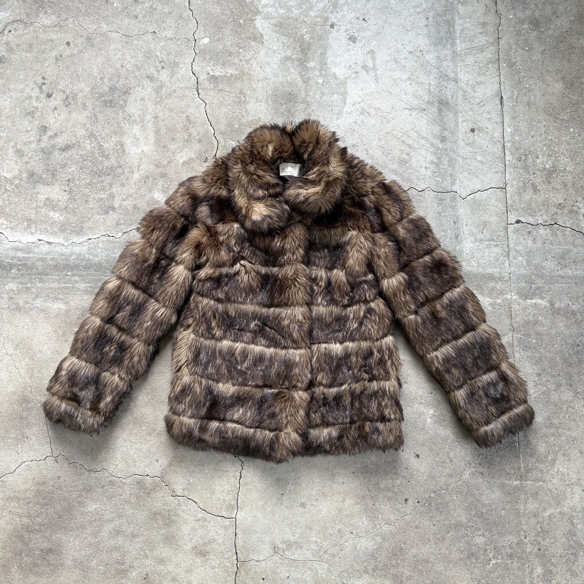 Vintage shops Fur coat sz 38