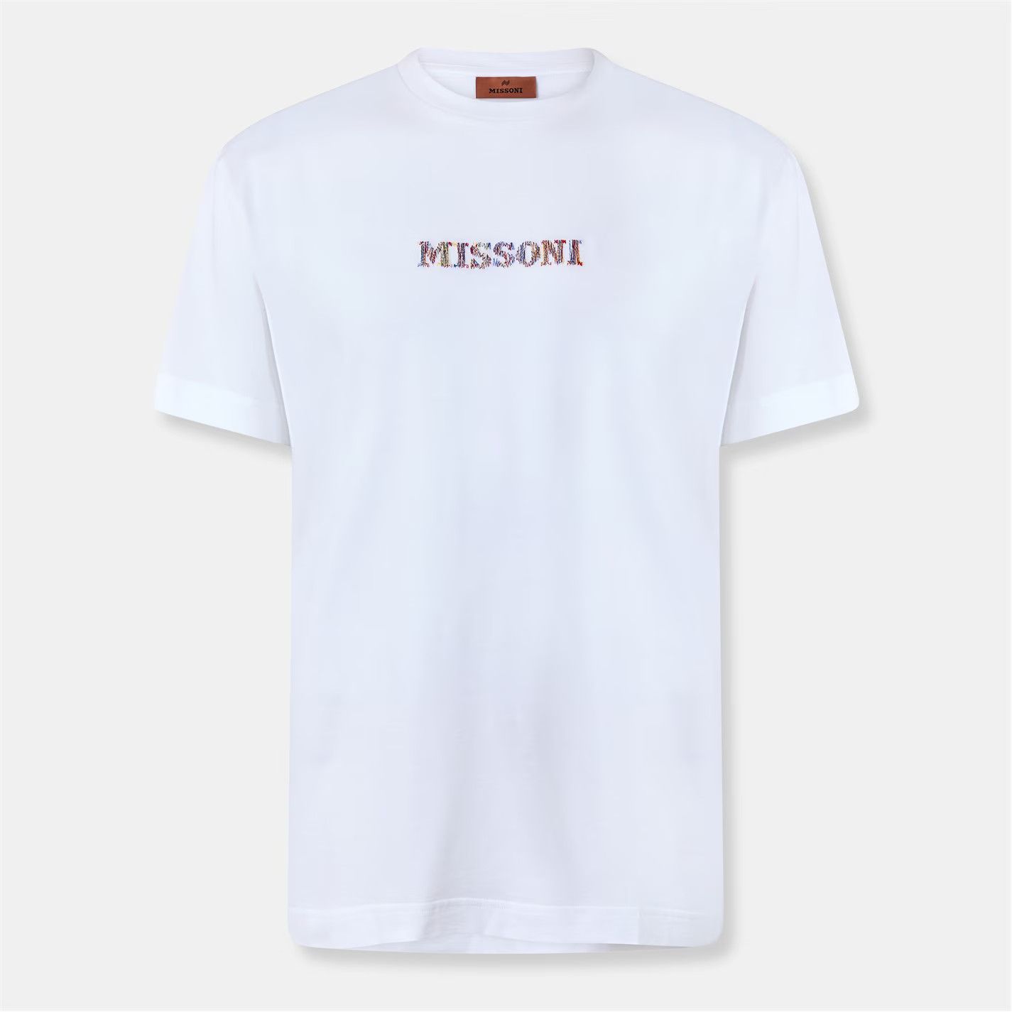 Missoni o1g2r1mq0426 Short Sleeve T-Shirt in Optic White Size US XXL / EU 58 / 5 - 1 Thumbnail