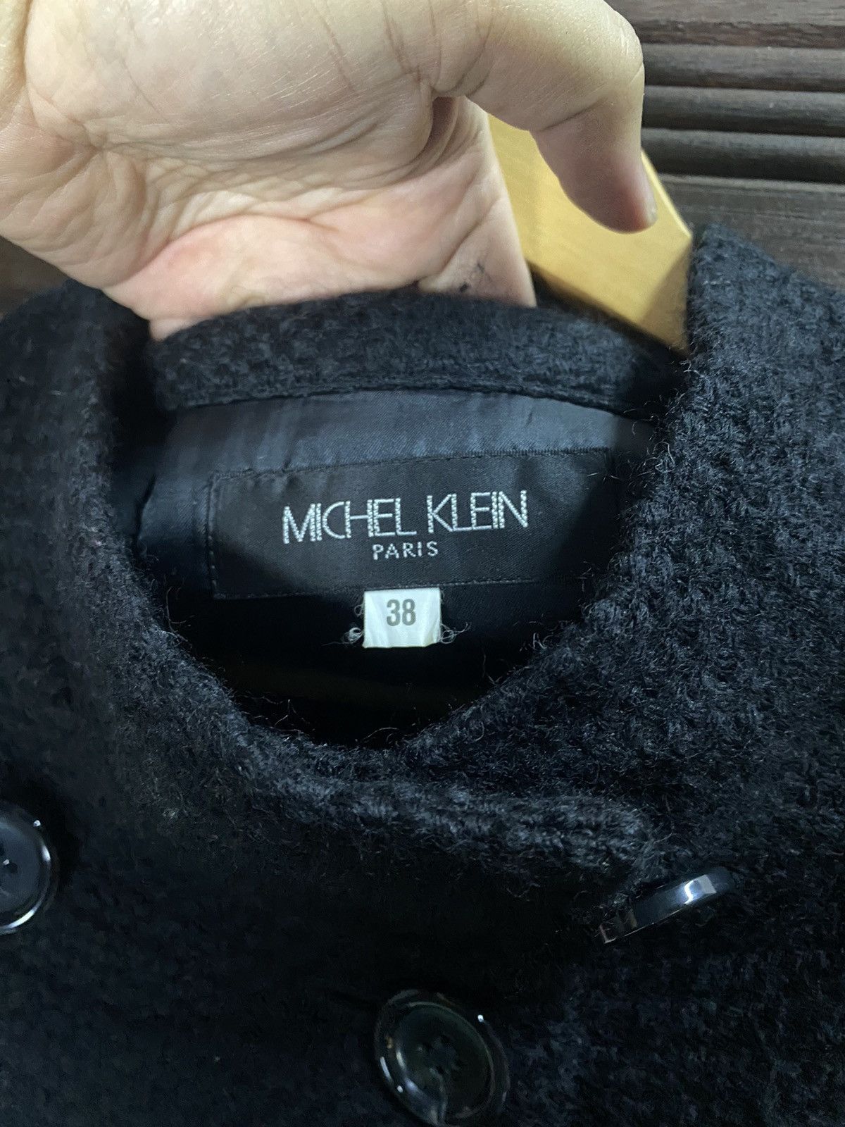 Michel Klein Vintage Michel Klein Paris Double Button Wool Jacket Size M / US 6-8 / IT 42-44 - 10 Thumbnail