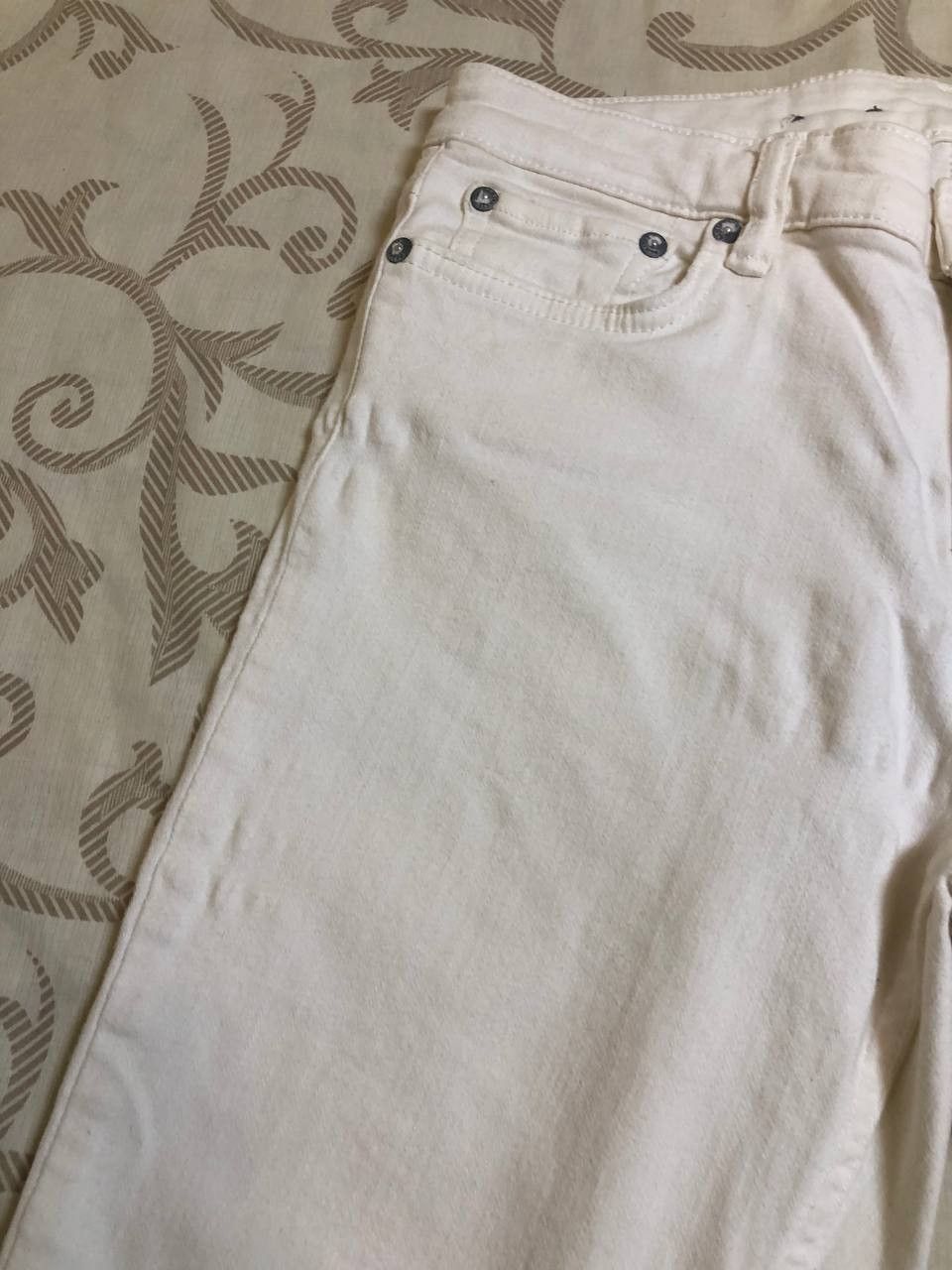 Allsaints ALL SAINTS Women's Fit skinny Distressed jeans white Size 28" / US 6 / IT 42 - 10 Thumbnail