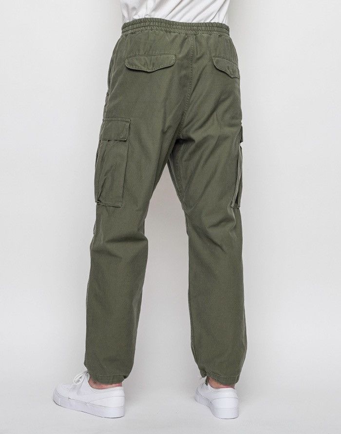 Carhartt × Carhartt Wip × Vintage VTG CARHARTT WIP CAMPER Khaki Cargo Pocket Military Work Trousers Utility Pants Size US 32 / EU 48 - 7 Thumbnail