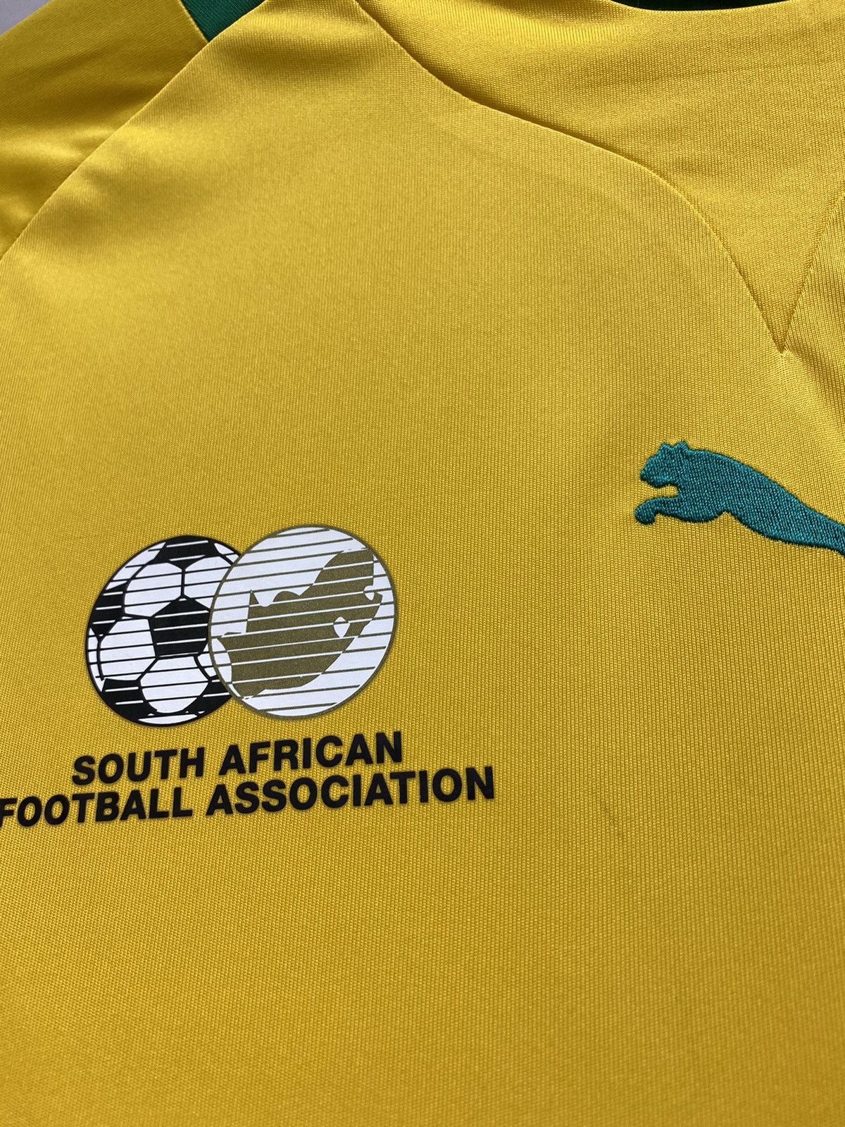 Nike South Africa 2012 2013 Home Jersey Football Soccer Shirt Kit Size US M / EU 48-50 / 2 - 11 Thumbnail